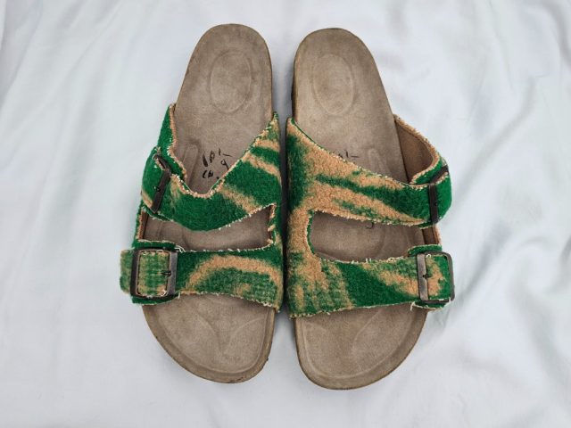 Green “Patoum” Sandals