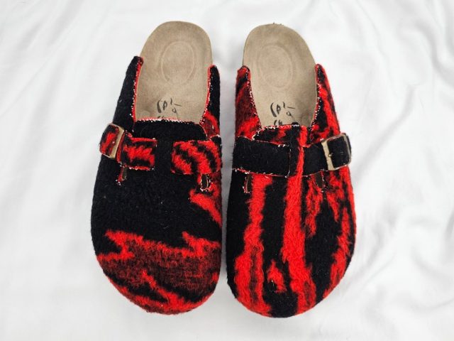 Red & Black “Patoum” Sandals