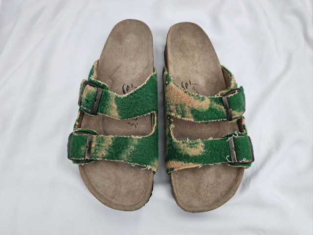 Green “Patoum” Sandals