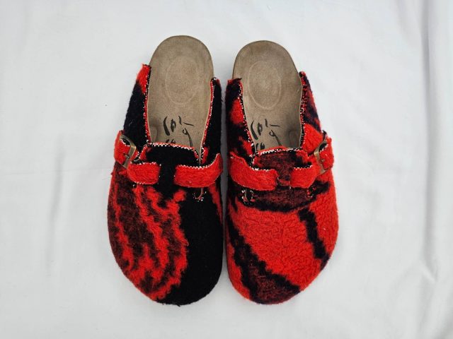 Red & Black “Patoum” Sandals