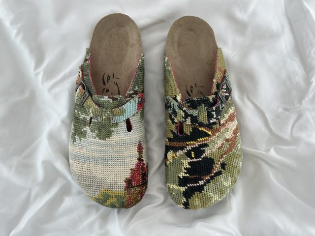 Color mix “Patoum” Sandals