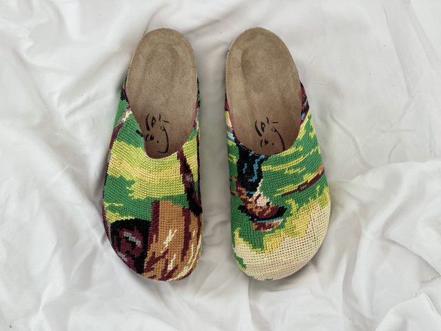 Color mix “Patoum” Sandals