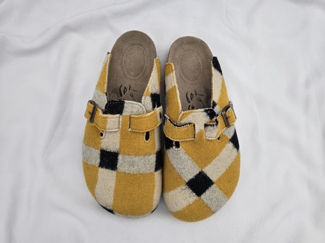 Cream & Yellow “Patoum” Sandals