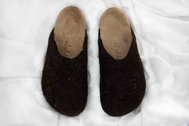 Cream Felt Sandals (کپی)