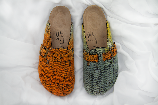 Red Cotton-Wool Sandals (کپی)